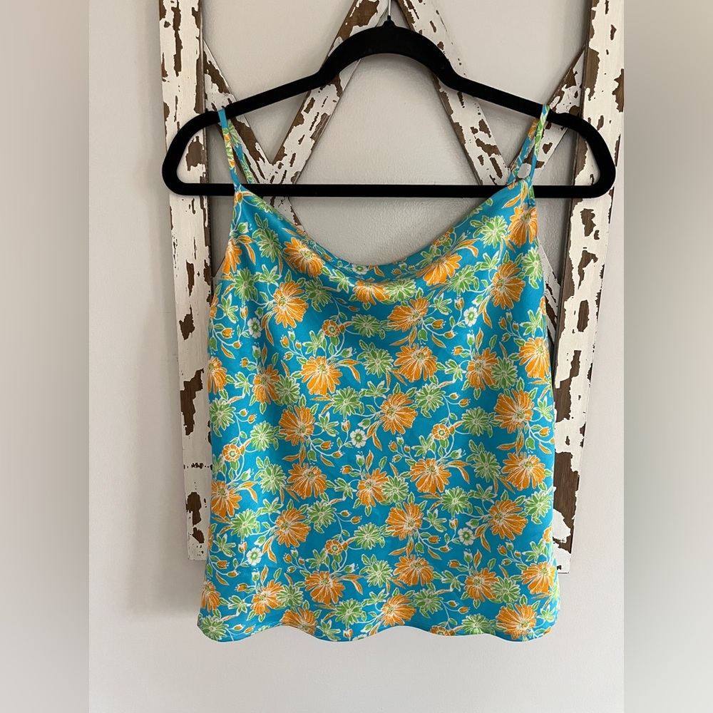 Skies Are Blue Floral Camisole Size XS EUC